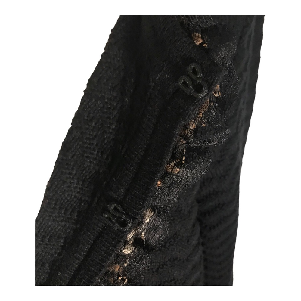 Chico’s Cardigan With Leopard Ruffle Trim - Picture 12 of 16